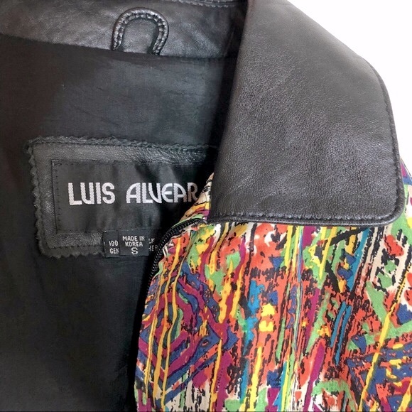 Vintage Luis Alvear Pure Silk Bomber Jacket - Picture 10 of 13